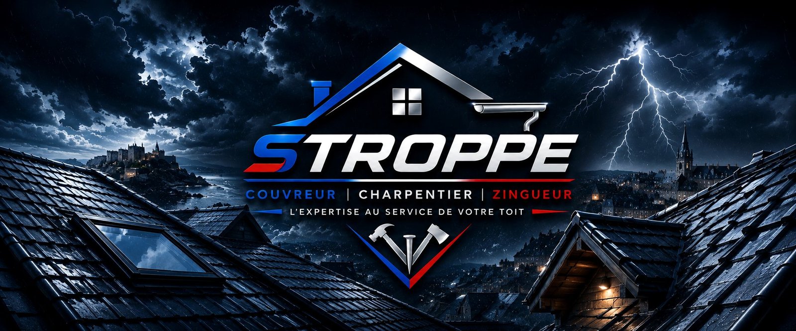 STROPPE, couvreur charpentier zingueur — toitures en ardoise en Ille-et-Vilaine, du Mont-Saint-Michel à Rennes